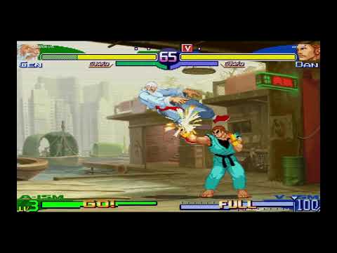 Видео: Стрим PS4 ретро street fighter 30 collection FIREORION VS DEN