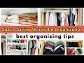 5wardrobe organization tips  space saving closet organization  winter friendly ideas  womeniaatf