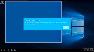 Windows Server 2016 - How to enable the Local Admin Internet Access