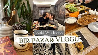 VLOG, Sushi Workshop 🍣, M.A.C/Sephora 🛍️ Bizimle Pazar