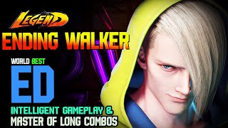 SF6🔥 Is Ending Walker (ED) World Strong Hitter ? intelligent Gameplay🔥Ranked Match🔥 SF6 DLC Replays🔥