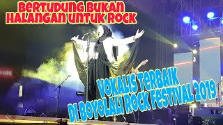 Vokalis Terbaik di Boyolali Rock Festival 2019..Pernah telan kaset rasanya sbb punya suara yg mantap