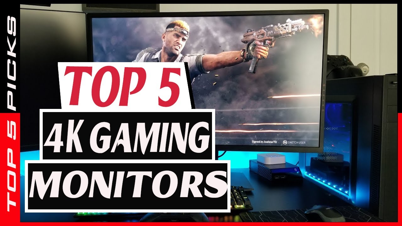 ️ TOP 5 Best 4K Gaming Monitors in 2020 YouTube