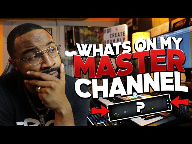 whats on my master channel | mixing boom bap (making a boom bap beat) class=