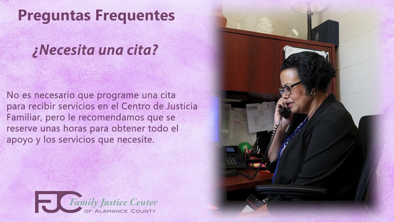 Family Justice Center Promo 2020  Spanish
