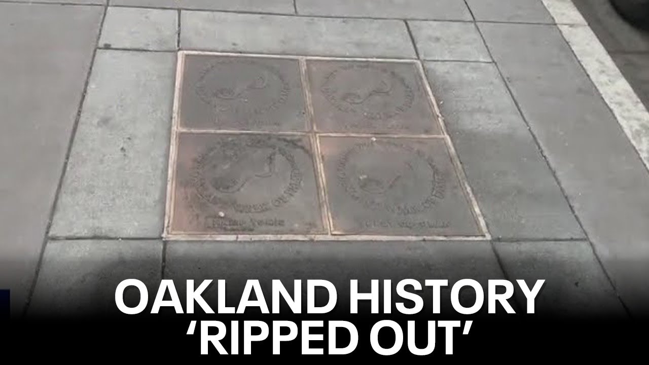 Piece of Oakland's cultural history ripped out of the ground | KTVU