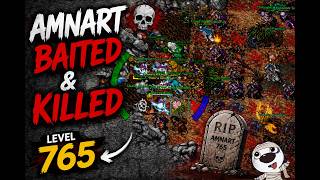 Tibia PvP 😂 Zebi Amnart (765) Walked Straight Into the Trap!