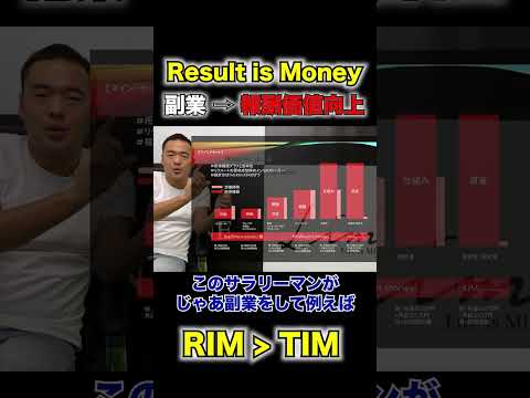 Result is Money / As a Result, You Can Earn Rewards by Your Work. 自分の給料＋インセンティブ！報酬がお金に変わる。