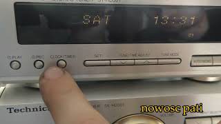 Technics ST-HD301 Stereo Tuner Control Amplifier radio mini wieża show pokaz system HD301