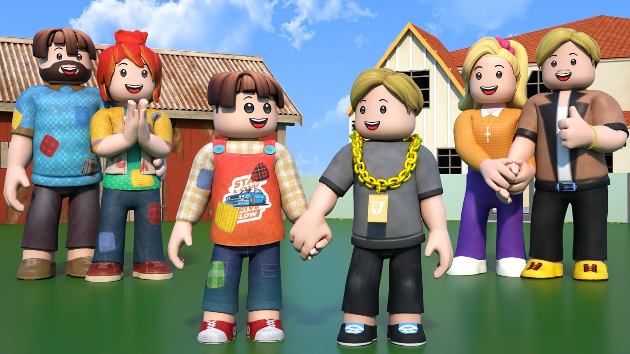 ROBLOX Brookhaven 🏡RP: Rich Boy and Poor Boy Become Friends | Roblox Knight