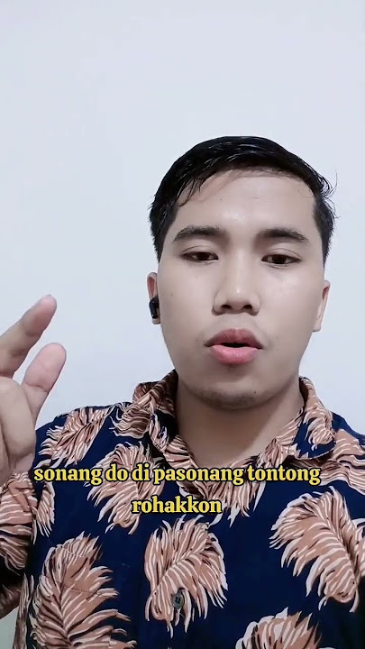 Dung Sonang Rohakku
