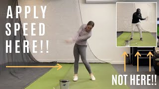 SWING TOO FAST?? RUSHING THE DOWNSWING?? SIMPLE AT HOME TIPS FOR ALL YOUR CLUBS-Golf WRX