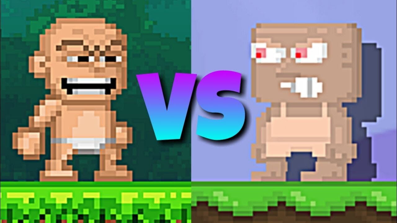 Growtopia VS Pixel Worlds SET CHALLENGE!!!!!