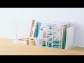 MUJI無印良品: Compact Life（Acrylic/MDF/ABS storage）