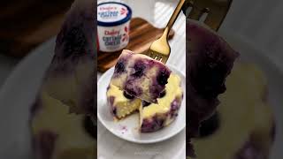 High-Protein Blueberry Lemon Cheesecake | Creamy & Fresh #easyrecipe