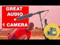 Shoot a scene with one camera and record great audio