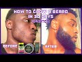 TIPS ON HOW TO GROW A BEARD IN 30 DAYS  (Best Products to Use)