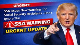 🥇 “SSA Just Issued a URGENT Warning for Social Security Recipients – Don’t Ignore This!”