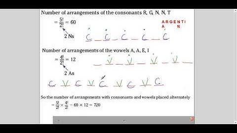 TKMaths A Level Permutation and Combination complete lesson video #1