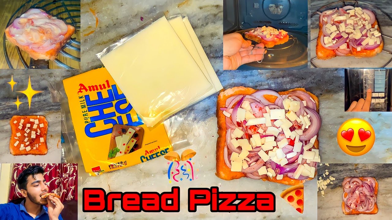 Bread Pizza in just 5 minutes | Evening Snacks Recipe | Few ingredients and make this amazing pizza🍕