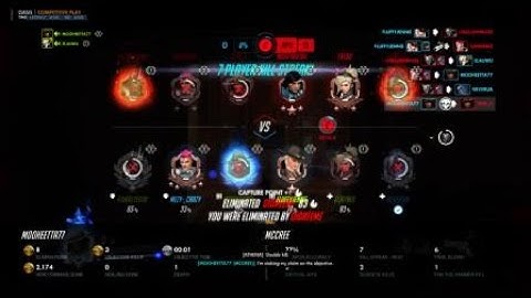 Overwatch: Highlight Mccree comp Aim bot
