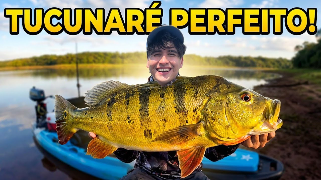 “O dia que meu filho ACERTOU o tucunaré perfeito”