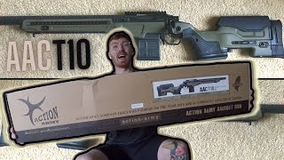 *UNBOXING* an Action Army T10 Airsoft Sniper Rifle!!!