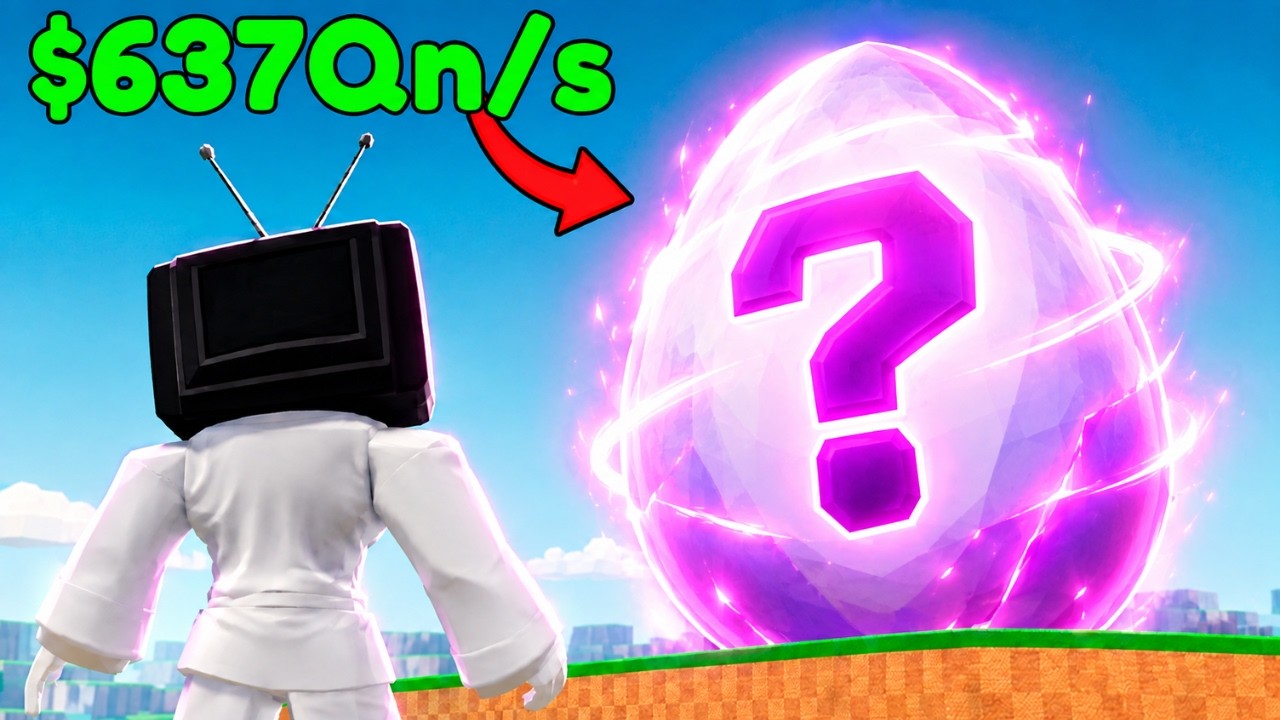 I Unlocked the Most OVERPOWERED Egg in Roblox