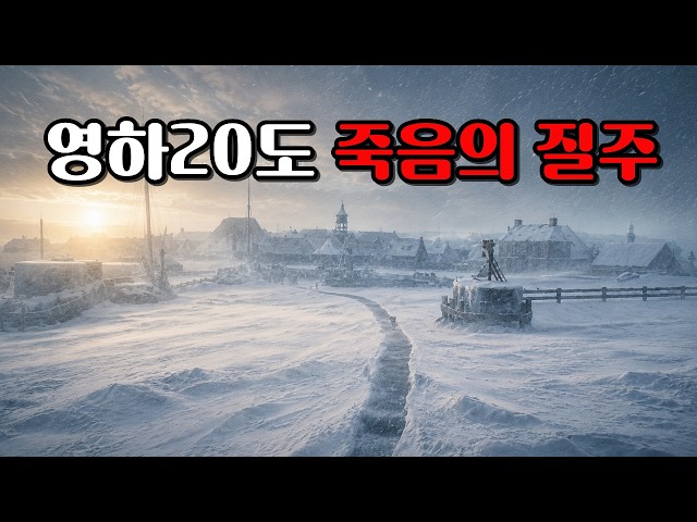 {실화바탕}네덜란드의 죽음의 스케이트 마라톤! 살아서 완주 할 수 있을것인가!! [결말포함]