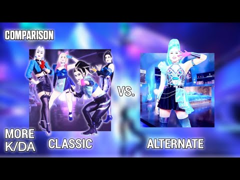 More (COMPARISON) by K/DA | JUST DANCE 2023 Edition - YouTube