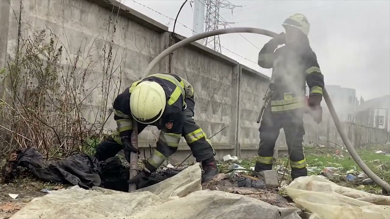 Гасіння пожеж у тунелях теплотрас