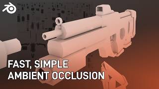 Simple Fast Ambient Occlusion in Blender
