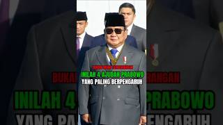 THESE ARE PRESIDENT PRABOWO'S 4 MOST INFLUENTIAL AIDES #presidentialprabowoadjutants #prabowosubi...