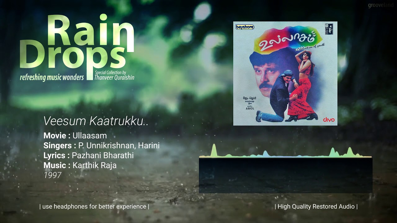 Veesum Kaatrukku  Ullaasam HQ High Quality Audio with Lyrics