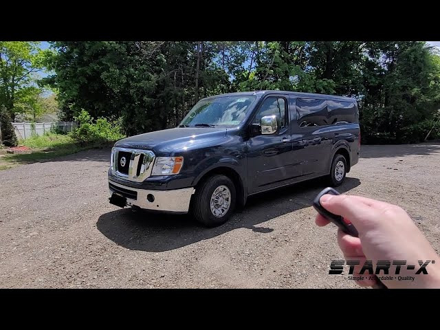 Start-X Remote Start Install Nissan NV (Lock Unlock Lock)