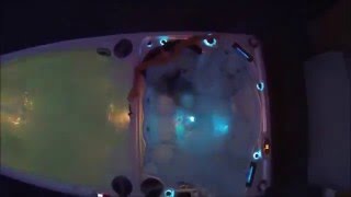 Watch the delivery of a Hydropool 19 DTFX Swim Spa