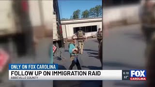 Man detained during immigration raid in Abbeville County describes being part of the chaos