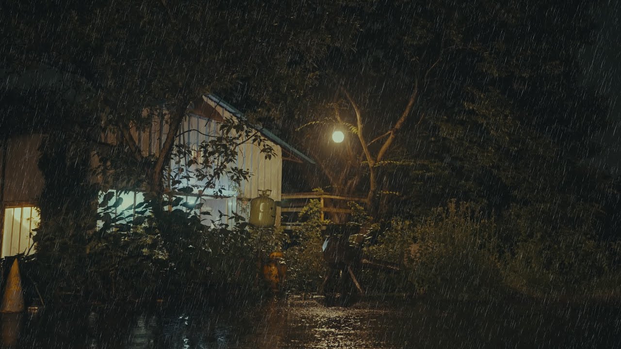 [Rain Sounds] Сладкий шум дождя успокаивает сердце | Звук дождя в укромном кафе