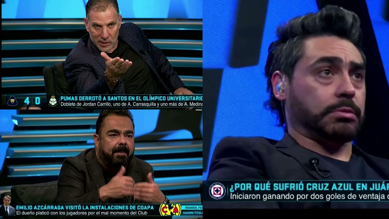 CUADRO TITULAR FOX SPORTS 🔥31 ENERO 2026🔥CRUZ AZUL Y PUMAS GANARON - EMILIO AZCARRAGA CLUB AMERICA