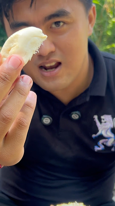 Durian lokal putih rasanya manis 🤤#doniartawan