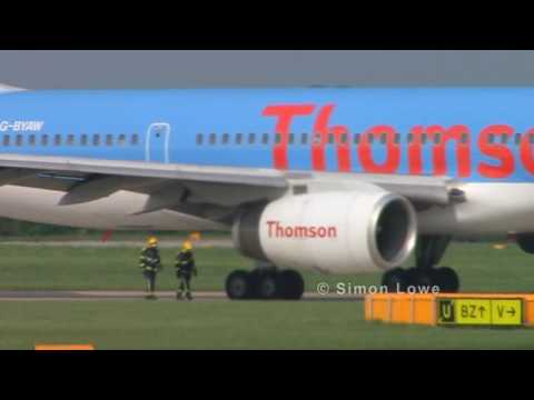 Thomson 757 Birdstrike