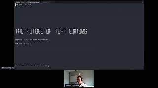 Celebrity From User to Contributor (VimConf.live 2020) Profile