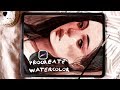 Procreate watercolor brushes - chat & speedpaint