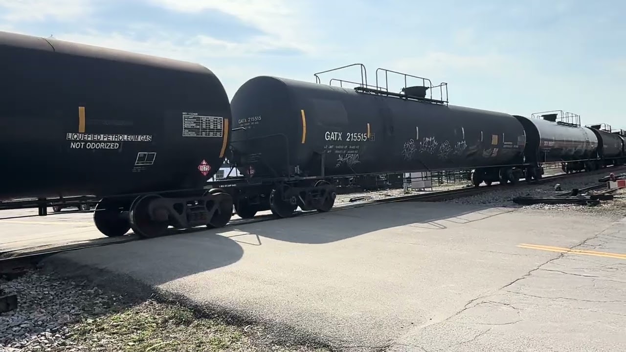 V08 leaving Burkeville Yard