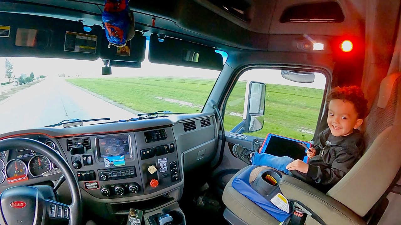 I Took My Wife & Son On A Trucking Adventure - YouTube