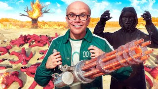 ПРОШЕЛ ИГРУ В КАЛЬМАРА САМЫМИ БЕЗУМНЫМИ СПОСОБАМИ в VR в Garry's Mod