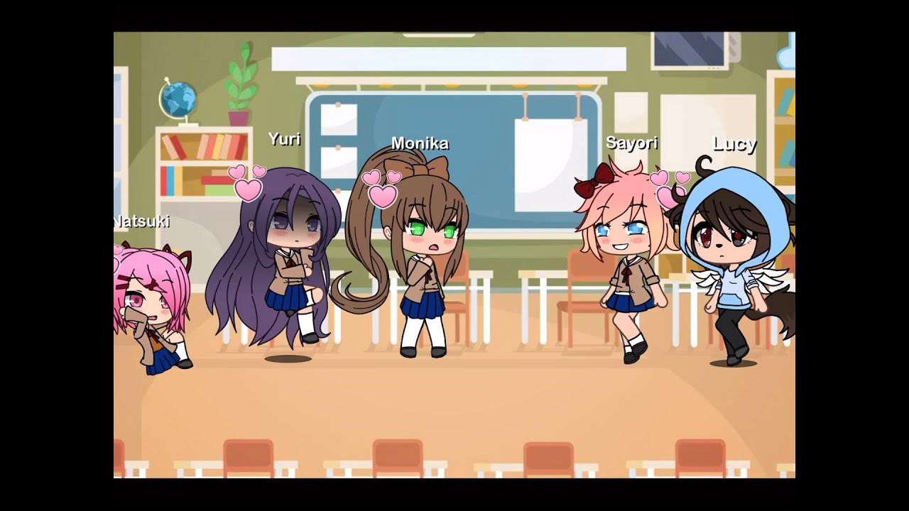 Just Monika | Doki Doki Literature Club | Glmv | enjoy - YouTube