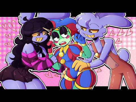 Jax X Ribbit's Costume Swap Contest | Jax X Pomni | Amazing Digital Circus Comic Dub (TADC)