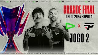 CBLOL 2024: 1ª Etapa - Grande Final | LOUD x paiN Gaming (Jogo 2)