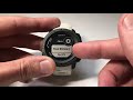 Garmin Instinct Solar Watch - All Alerts (Quick Look)